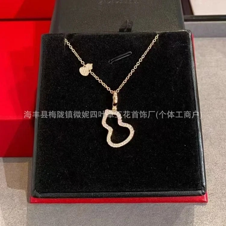 Rhinestone Gold Necklace