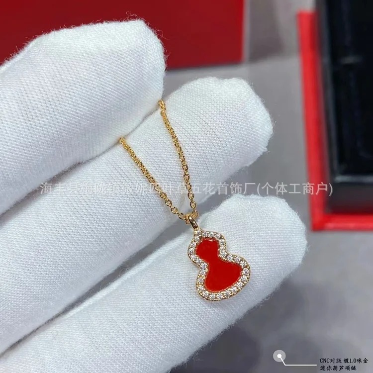 Rhinestone Gold Necklace