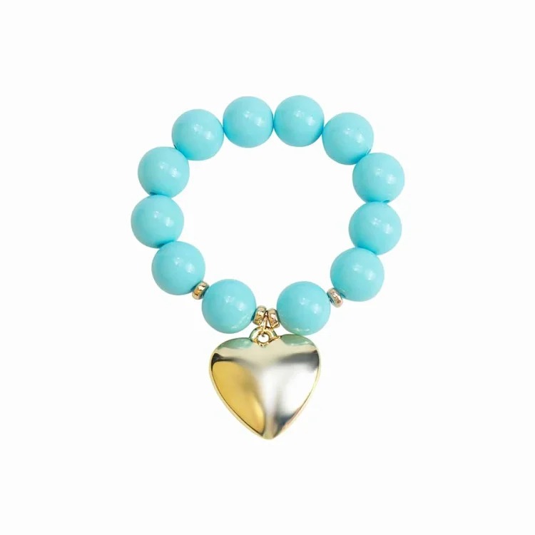 Fashion Pearl Heart Necklace B3767