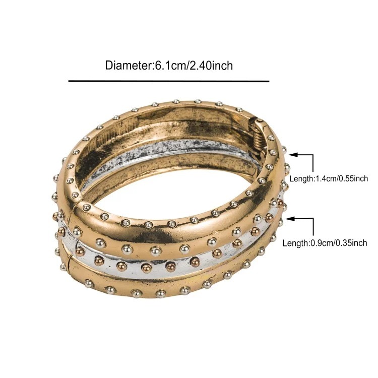 Versatile Vintage Gold Bracelet