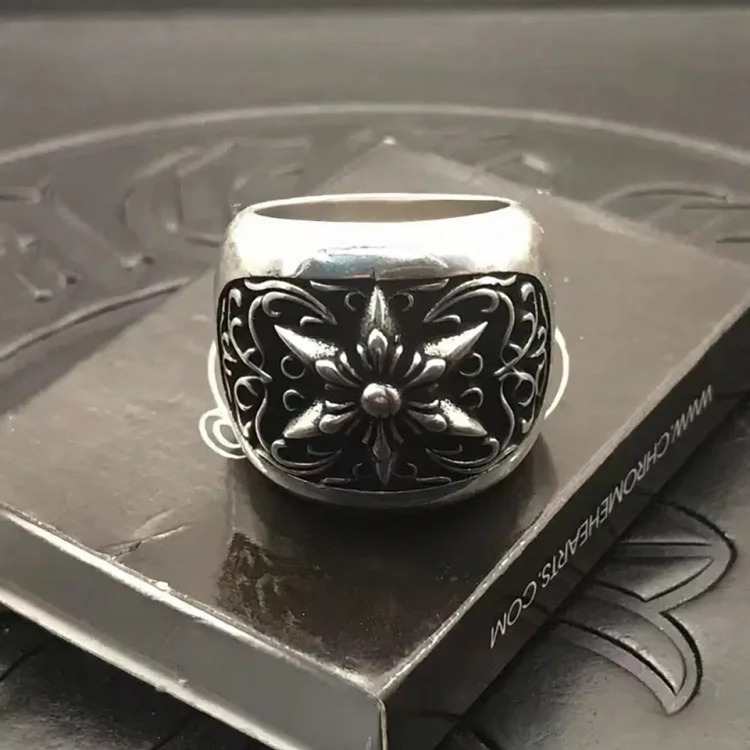 Chrome Hearts Vintage Large Silver Ring