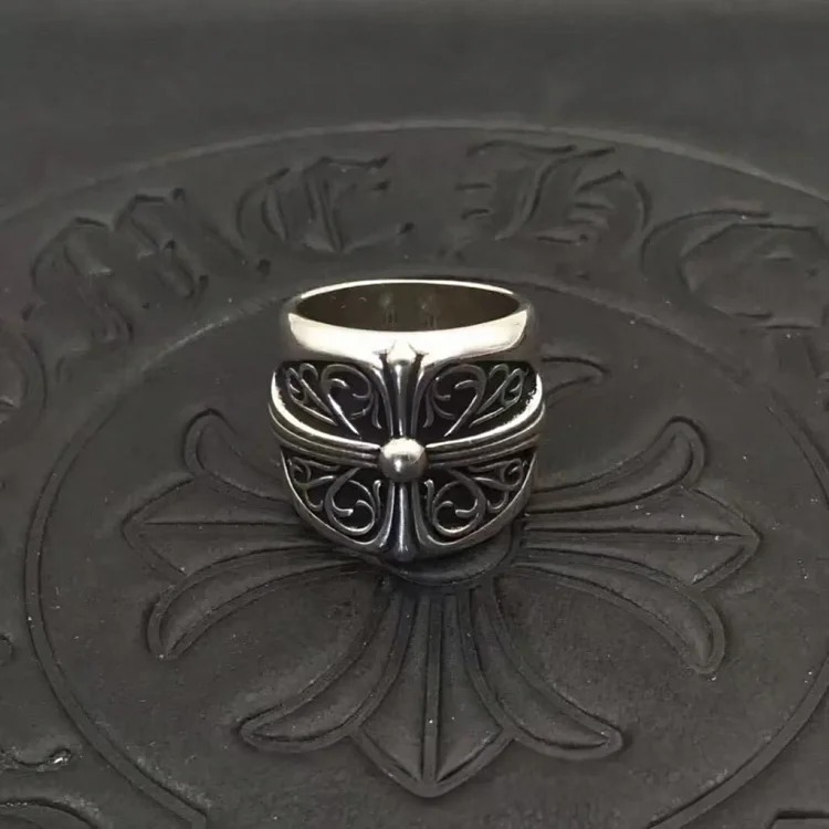 Chrome Hearts Vintage Large Silver Ring