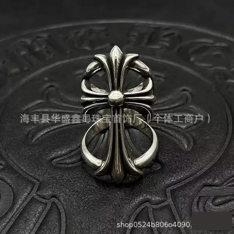 Chrome Hearts Vintage Large Silver Ring