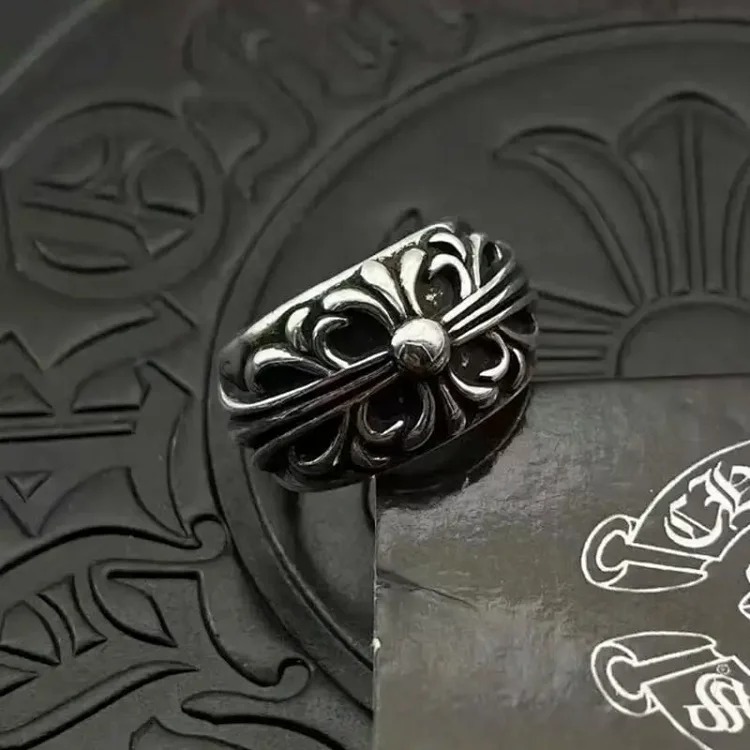 Chrome Hearts Vintage Large Silver Ring