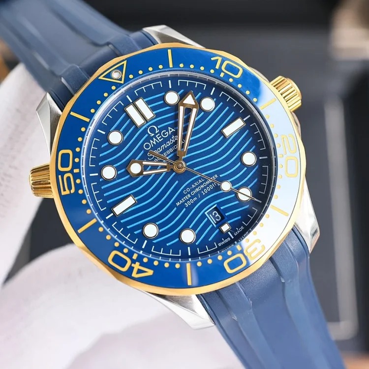 DX184 watch luminous birthday gift watch sports watch mechanical watch Omega men's watch mechanical waterproof calendar waterproof watch steel band watch