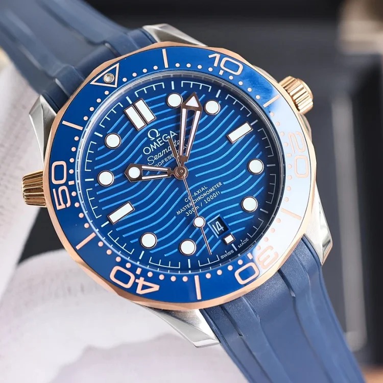 DX184 watch luminous birthday gift watch sports watch mechanical watch Omega men's watch mechanical waterproof calendar waterproof watch steel band watch