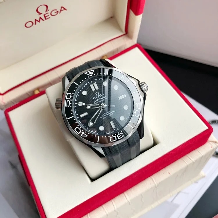 DX184 watch luminous birthday gift watch sports watch mechanical watch Omega men's watch mechanical waterproof calendar waterproof watch steel band watch