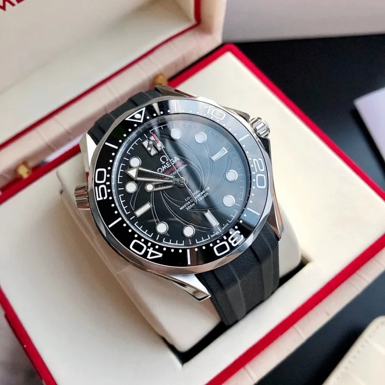 DX184 watch luminous birthday gift watch sports watch mechanical watch Omega men's watch mechanical waterproof calendar waterproof watch steel band watch