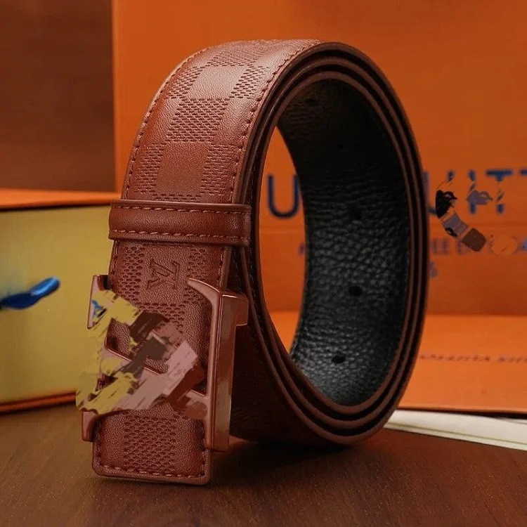 New style youth belt, fashionable letter belt, business wear, casual, versatile belt for students, cross-border