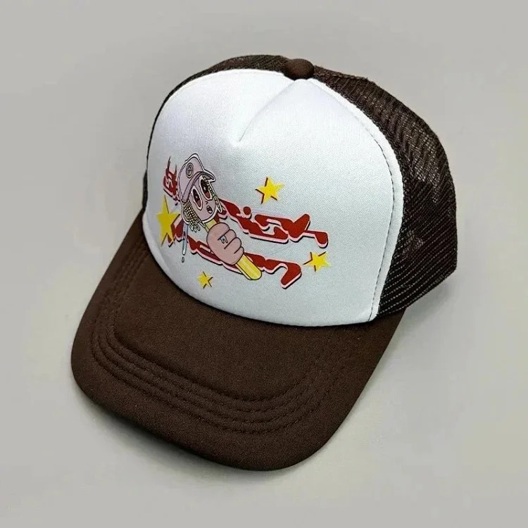 Youth Trendy Youth Fashion Color Block Letter Baseball Cap
