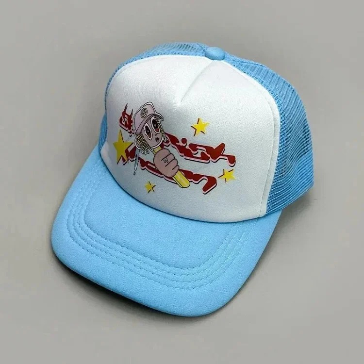 Youth Trendy Youth Fashion Color Block Letter Baseball Cap