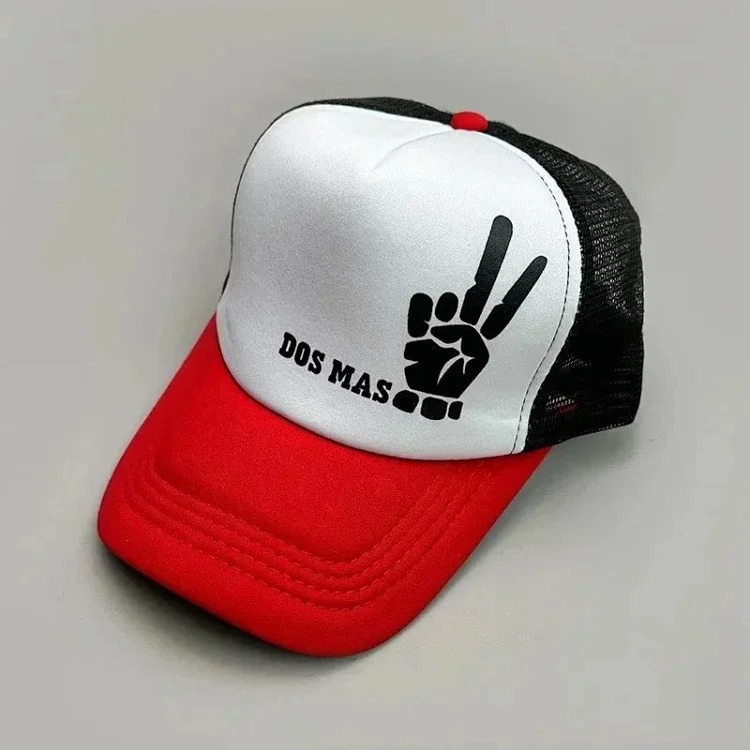 Youth Trendy Youth Fashion Color Block Letter Baseball Cap