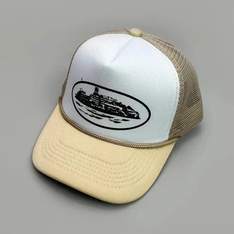 Youth Trendy Youth Fashion Color Block Letter Baseball Cap