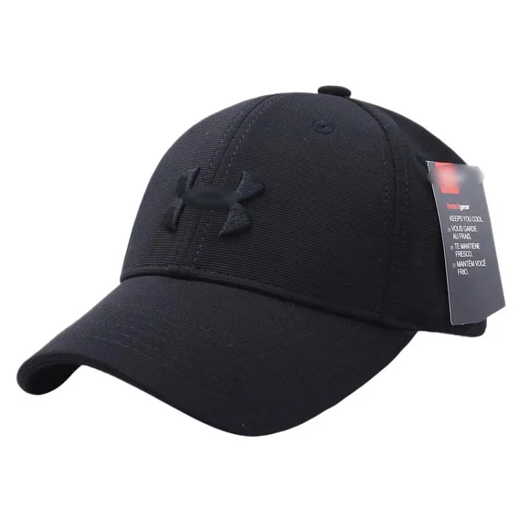 Men's and women's autumn and summer casual embroidered baseball caps outdoor sports peaked caps sun protection visor hat wide brim sun protection