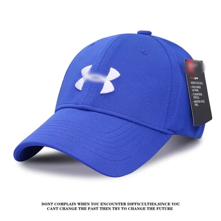 Men's and women's autumn and summer casual embroidered baseball caps outdoor sports peaked caps sun protection visor hat wide brim sun protection