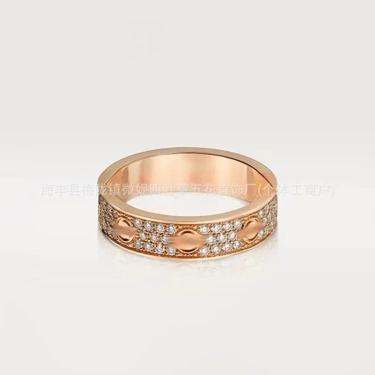 Seiko high of the classic ring for men and women, wide and narrow version, star-studded diamond ring for couples