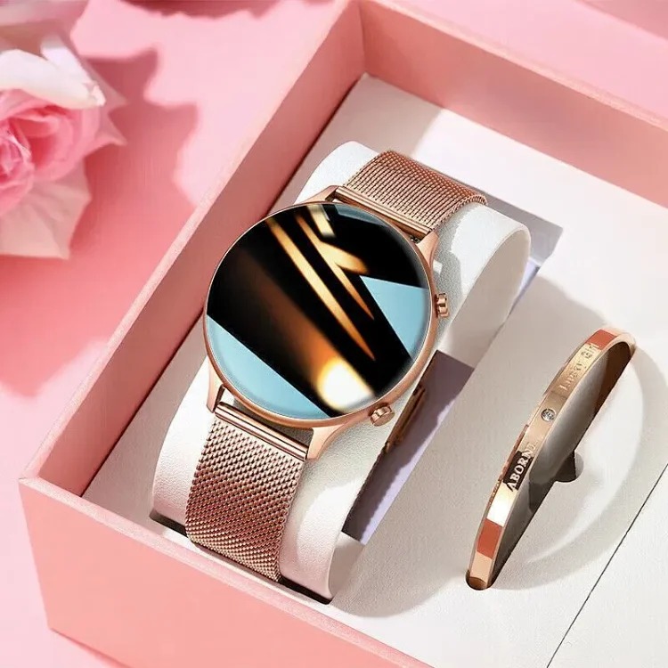 Women's smart watch watc2025 diamond-encrusted baby's breath bluetooth phone sports bracelet internet celebrity personality style