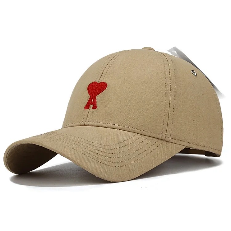 Love Hard Top Baseball Cap Versatile Peaked Hat