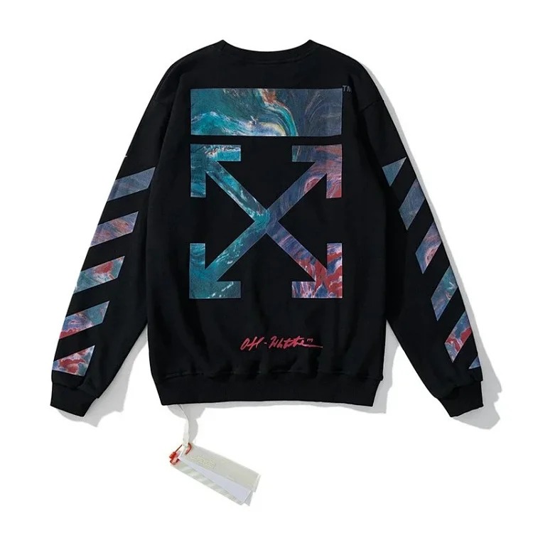Classic, fashionable and versatile round neck sweatshirt-008