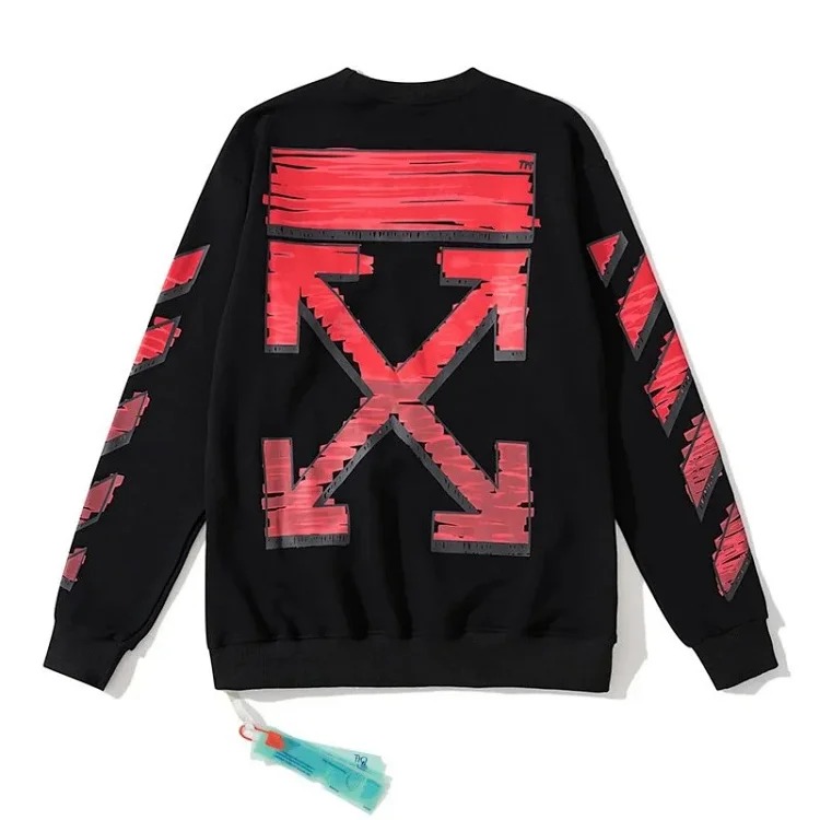 Classic, fashionable and versatile round neck sweatshirt-008