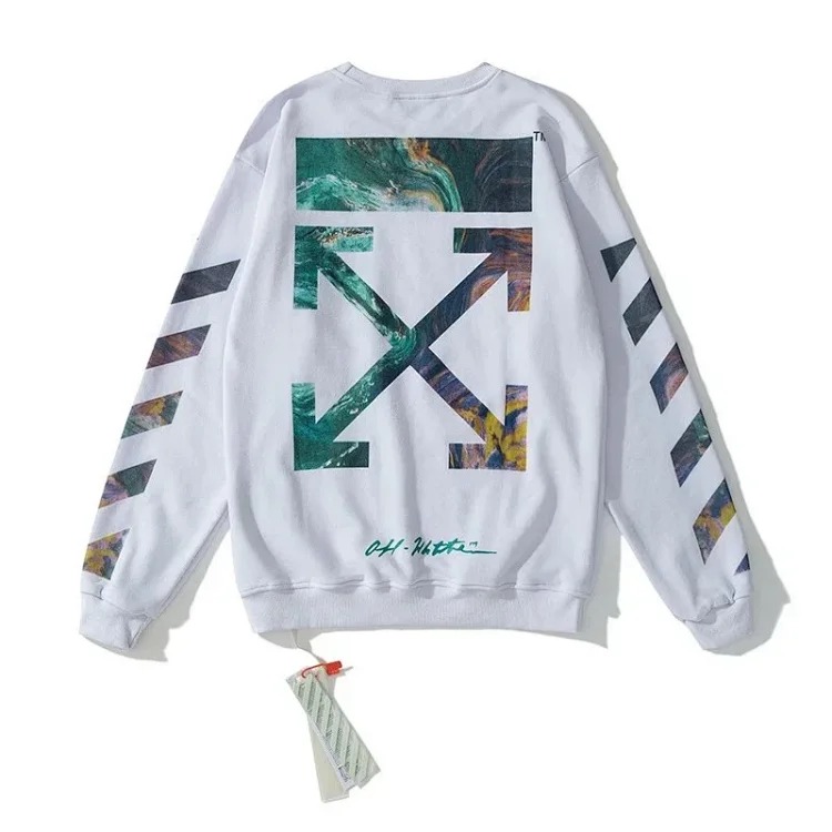 Classic, fashionable and versatile round neck sweatshirt-008