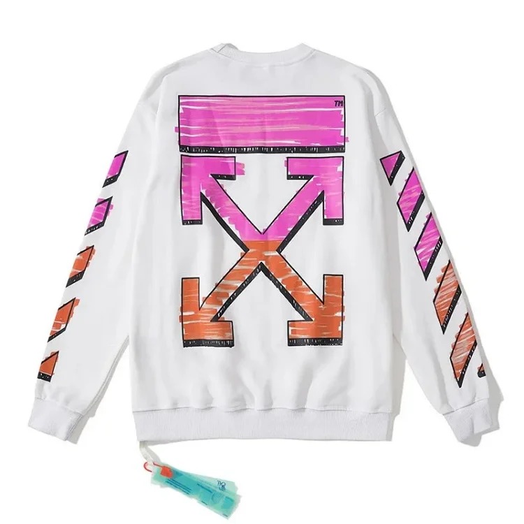 Classic, fashionable and versatile round neck sweatshirt-008