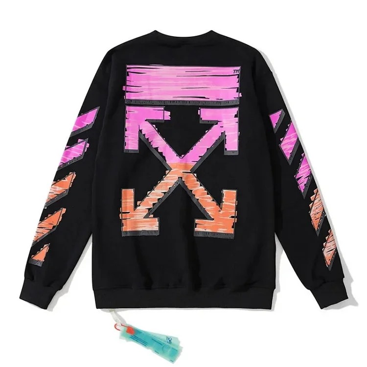 Classic, fashionable and versatile round neck sweatshirt-008