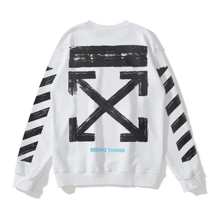 Classic, fashionable and versatile round neck sweatshirt-008