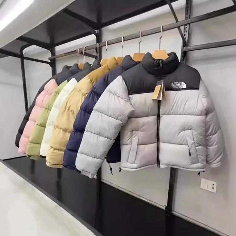 Winter new 1996 men's down jacket men's American classic embroidery loose fashion casual trendy men'