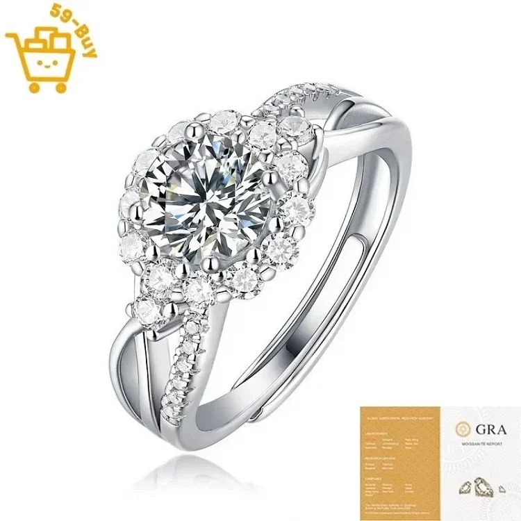 Moissanite Sier Jewelry Collection