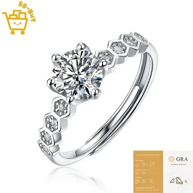 Moissanite Sier Jewelry Collection