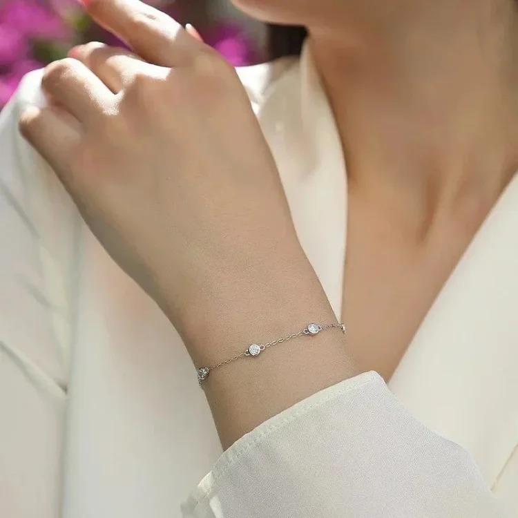 Moissanite Sier Jewelry Collection