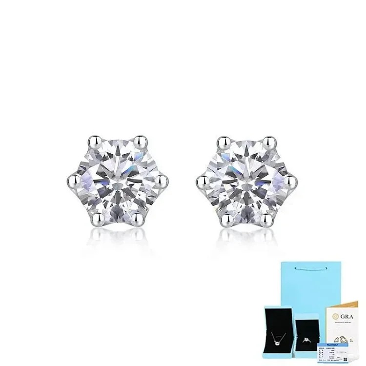 Moissanite Sier Jewelry Collection