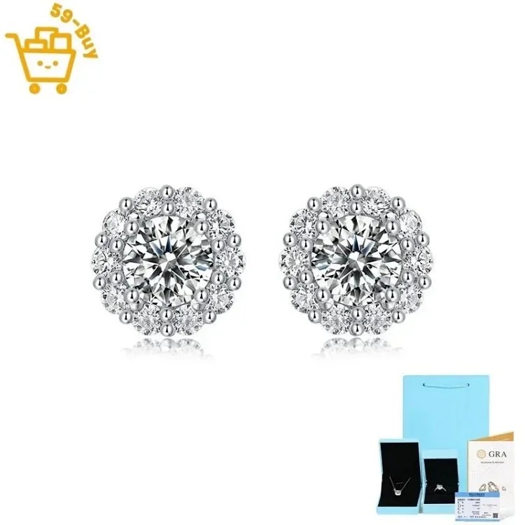 Moissanite Sier Jewelry Collection