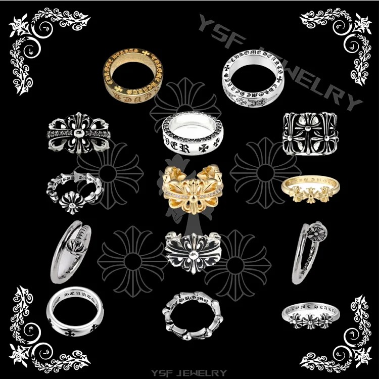 Chrome Hearts Trendy Vintage Ring