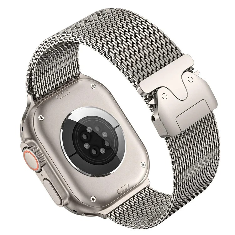 49mm titanium iWatch watch strap for ultra 3 Apple pure titanium Milanese strap 2 titanium alloy 8