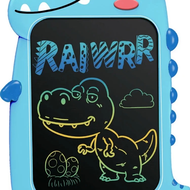 Cross-border new 8.5|10-inch dinosaur unicorn graffiti board writing board color LCD children's handwriting drawing board
