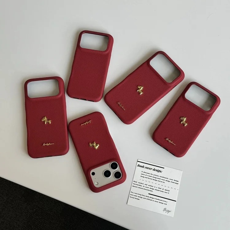 Premium Fall Winter Gold Phone Case