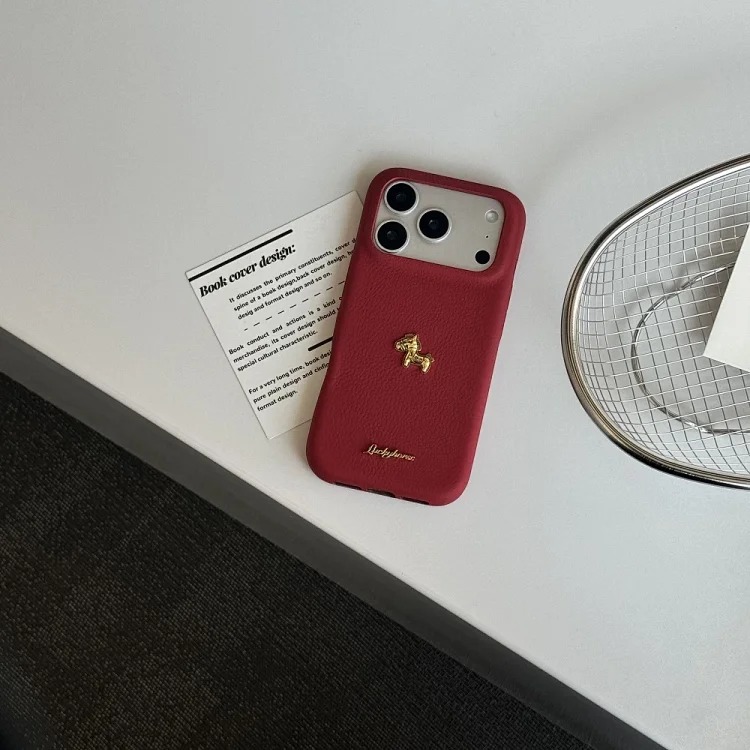 Premium Fall Winter Gold Phone Case