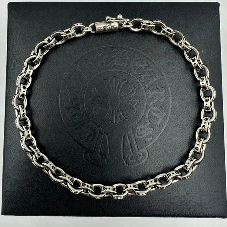 Chrome Hearts Vintage Unisex Silver Bracelet