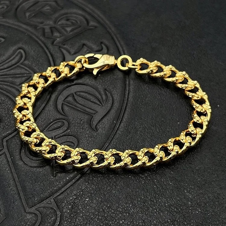 Chrome Hearts Vintage Unisex Silver Bracelet