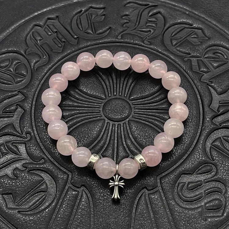 Chrome Hearts Vintage Unisex Obsidian Turquoise Bracelet