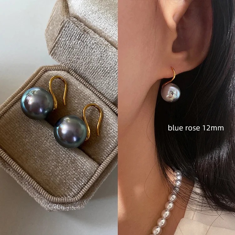 New Premium Pearl Silver Earrings