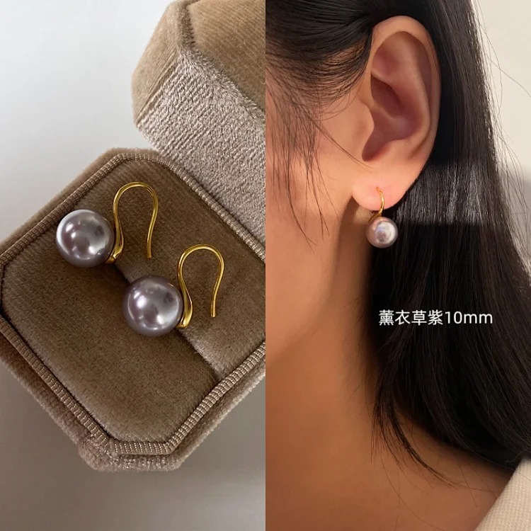 New Premium Pearl Silver Earrings