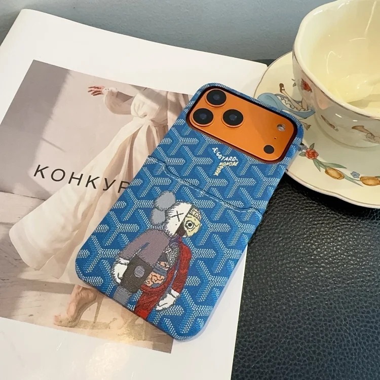 Embroidered Gold Phone Case