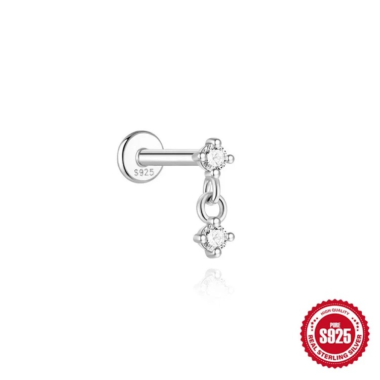 Luxury Silver Earrings