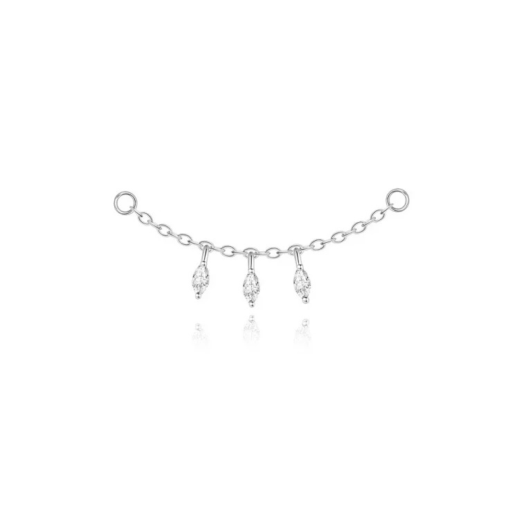 Luxury Silver Earrings