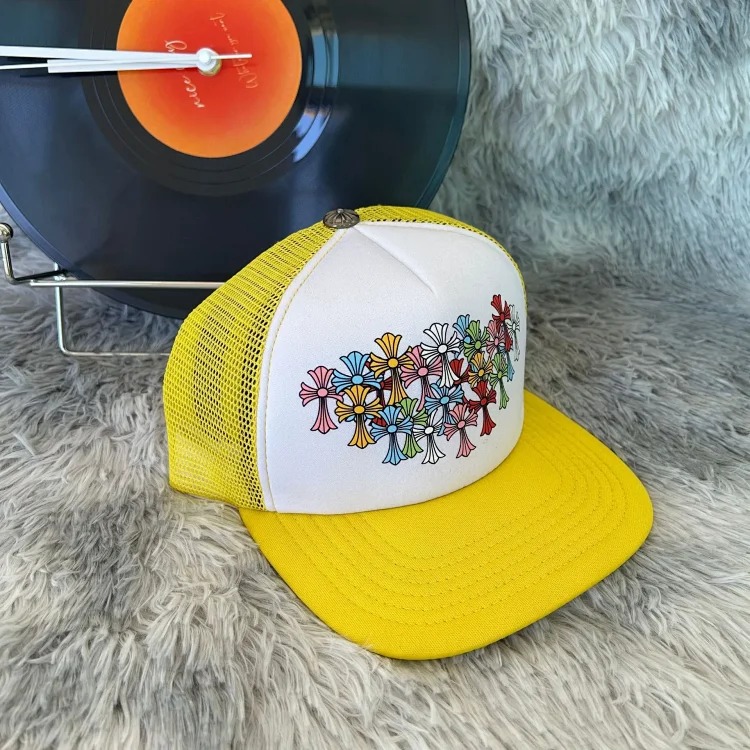Chrome Hearts Versatile Casual Embroidered Printed Baseball Cap