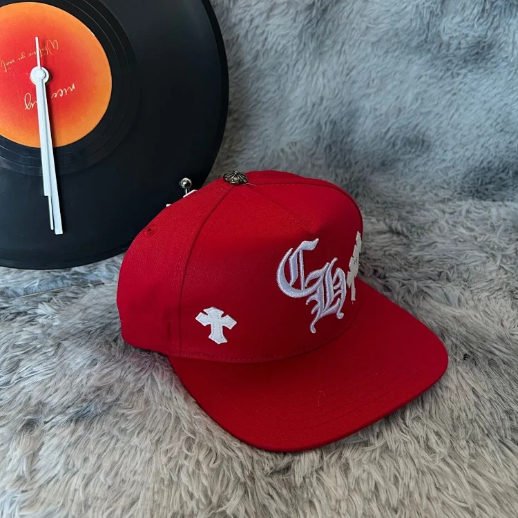 Chrome Hearts Versatile Casual Embroidered Printed Baseball Cap