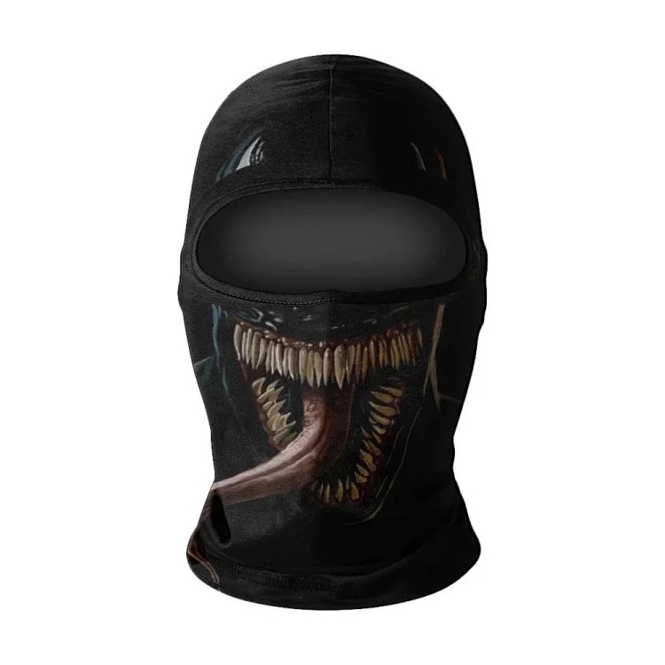 Headgear motorcycle sun protection motorcycle ice silk windproof skull mask for men and women breathable and sweat-wicking full face neck scarf hood